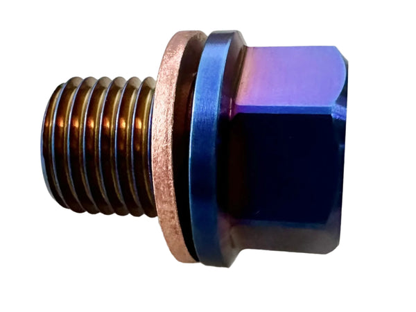 whoosh motorsports Titanium Magnetic Oil Drain Plug