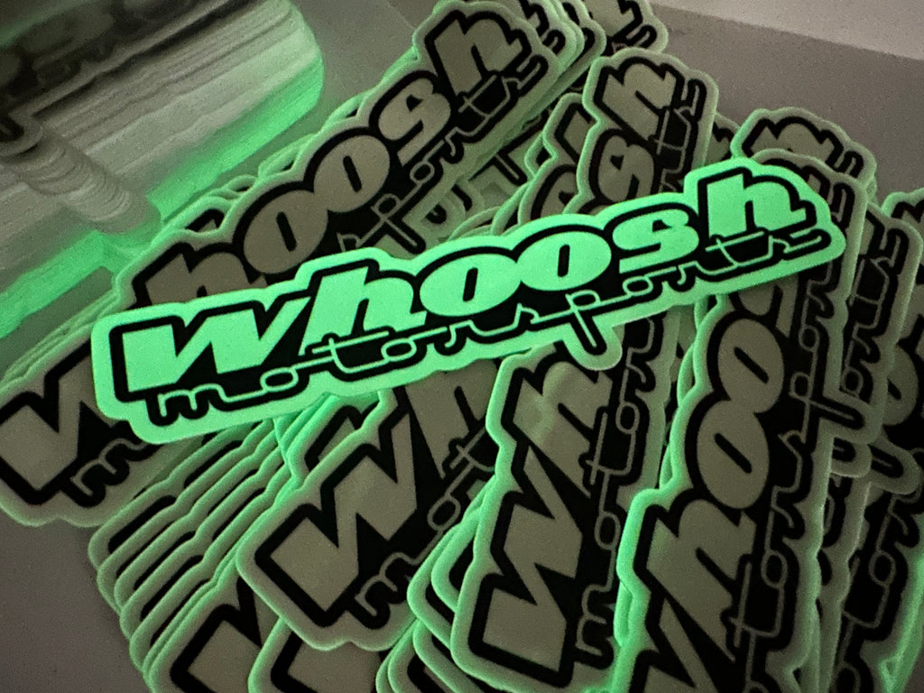 whoosh motorsports stickers GITD