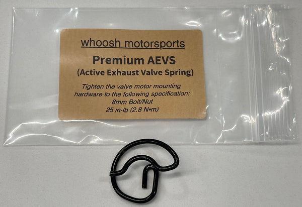 whoosh motorsports Premium HD AEVS (active exhaust valve spring) for Hyundai N  *FREE SHIPPING*