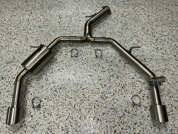 whoosh motorsports Titanium Axle Back Exhaust Kit  2022-2025 Elantra N