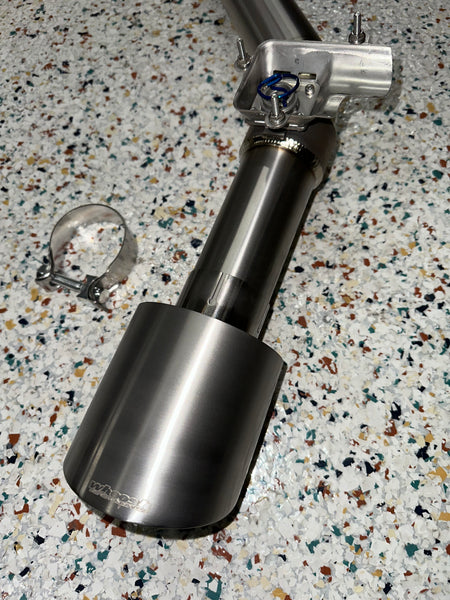 whoosh motorsports Titanium Axle Back Exhaust Kit  2022-2025 Elantra N