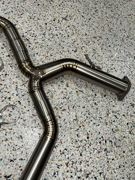 whoosh motorsports Titanium Axle Back Exhaust Kit  2022-2025 Elantra N