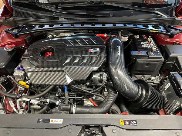 whoosh motorsports 4" Carbon Fiber Intake Kit  2022-2026 Elantra N