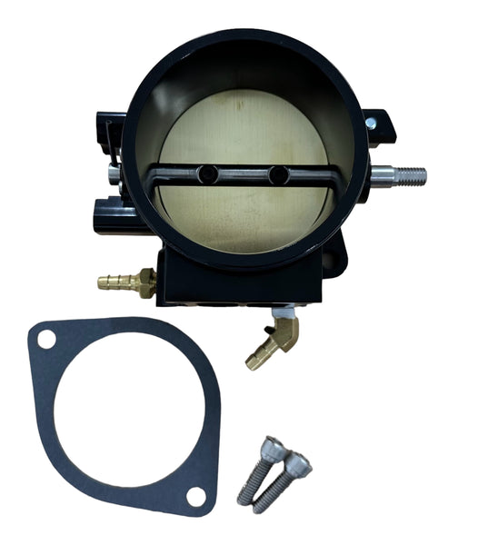 Accufab 70mm MAX VERSION Black Anodized Throttle Body