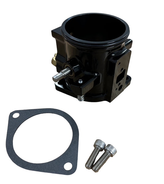 Accufab 70mm MAX VERSION Black Anodized Throttle Body