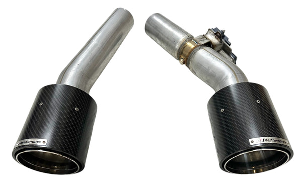 N Performance Carbon Fiber Exhaust Tips  2022-2025 Elantra N *FREE SHIPPING*