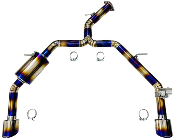 whoosh motorsports Titanium Axle Back Exhaust Kit  2022-2025 Elantra N