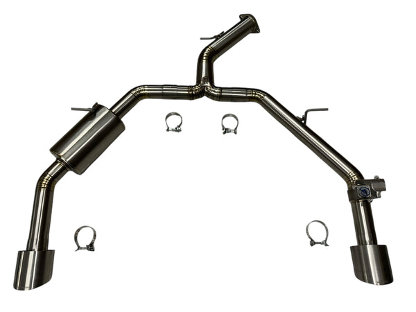 whoosh motorsports Titanium Axle Back Exhaust Kit  2022-2025 Elantra N