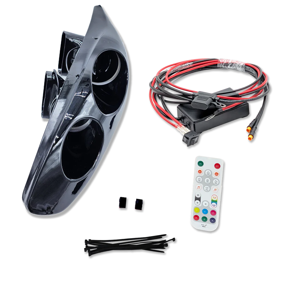 Velossa Tech Headlight Ram Air Intake Snorkel 2014-2019 Fiesta ST