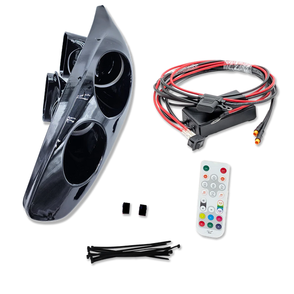 Velossa Tech Headlight Ram Air Intake Snorkel 2014-2019 Fiesta ST