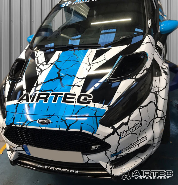 Airtec WRC Style Bonnet Vents   2014-2019 Fiesta ST