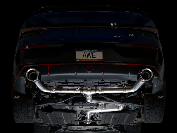 AWE Track Edition Cat-Back Exhaust System  2022-2026 Elantra N *FREE SHIPPING*