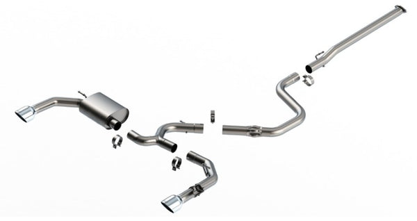 Borla ATAK Catback Exhaust w/Chrome Tips  2022+ Elantra N