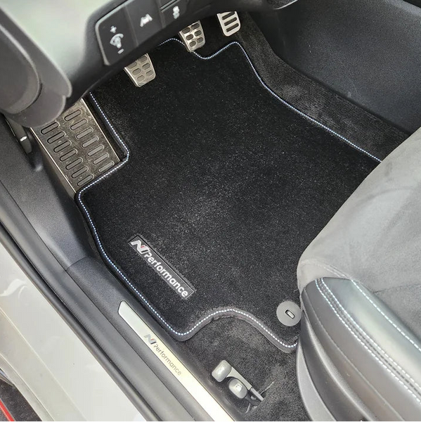 N Performance carpeted floor mats (3pc set) 2022-2026 Elantra N