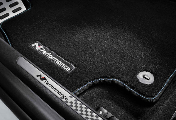 N Performance carpeted floor mats (3pc set) 2022-2026 Elantra N
