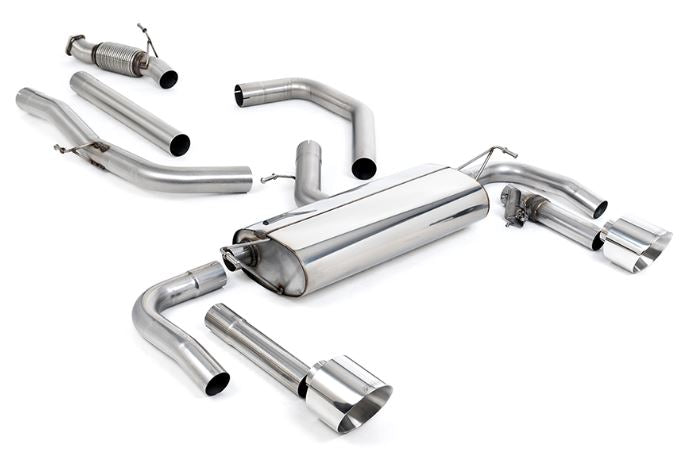 Milltek Valved Cat Back Exhaust System (Non Resonated, Polished Tips) 2022+ Elantra N