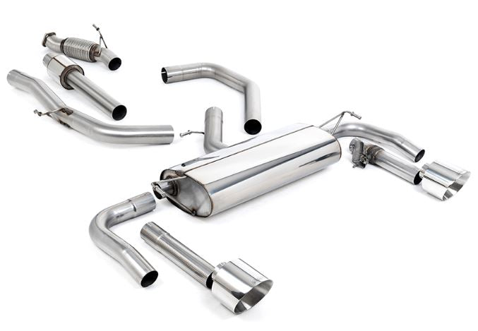 Milltek Valved Cat Back Exhaust System (Resonated, Polished Tips) 2022+ Elantra N