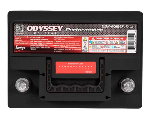 ODYSSEY Performance Battery  2022-2025 Hyundai Elantra N