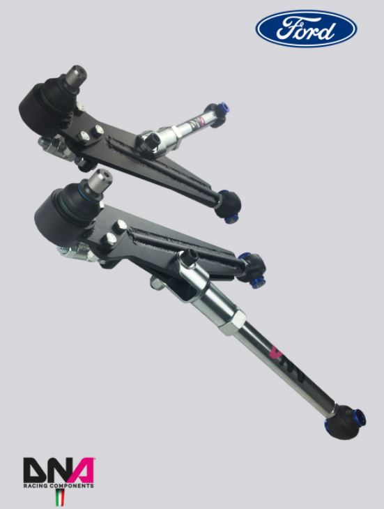 DNA Racing front adjustable suspension arms kit 2014-2019 Fiesta ST