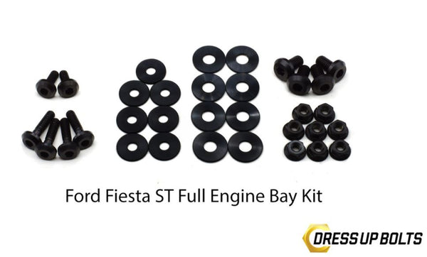Dress Up Bolts Fiesta ST 2014+ Titanium engine bay dress up bolt kit *many colors available!*