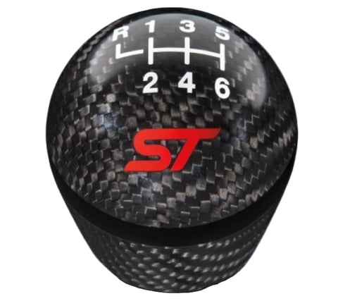 Gear Shift Boot & Knob – Black – Fits Ford Fiesta VI (2008-2012) – Leatherette & Plastic