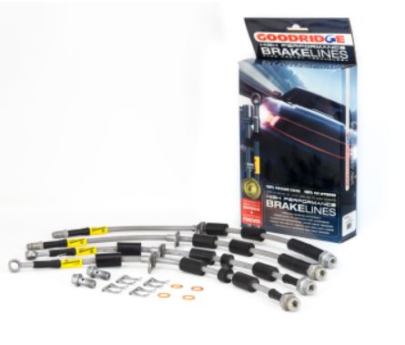 Goodridge G-Stop stainless steel braided brake line kit 2014-2019 Fiesta ST