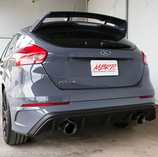 MBRP 2016+ Ford Focus RS 3in Aluminized Dual Outlet Cat-Back Exhaust *FREE SHIPPING*