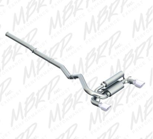 MBRP 2016+ Ford Focus RS 3in Aluminized Dual Outlet Cat-Back Exhaust *FREE SHIPPING*