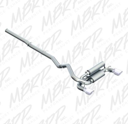 MBRP 2016+ Ford Focus RS 3in Dual Outlet Cat-Back Exhaust T409 SS *FREE SHIPPING*