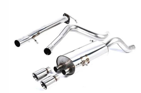 Milltek 2.76" Fiesta ST US Spec Race cat back exhaust system (non-resonated)  *2 tip styles available!*
