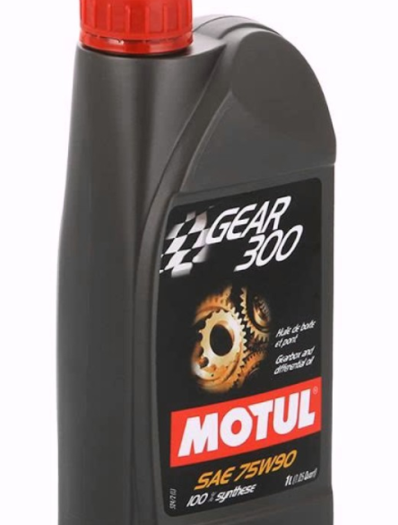 Motul 1L Transmission Service: GEAR 300 75W90 - Synthetic Ester *2 Liters Included*