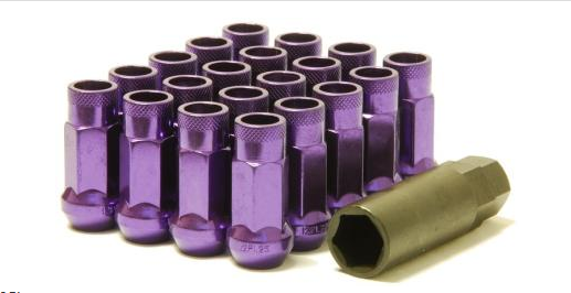 Muteki SR48 open end tuner lug nuts (set of 20) *FREE
