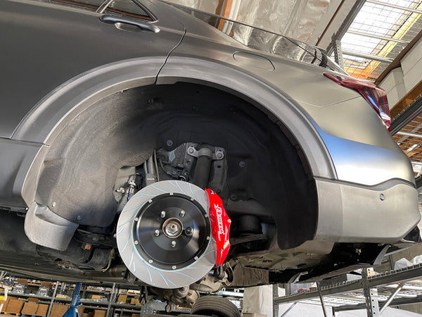 Rotora Street Challenge Front & Rear Brake System for 2020+ Explorer ST