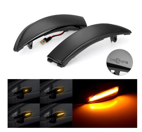 【サイン入り】FIESTAR VISTA iSincer Side Mirror Turn Signal Dynamic LED Lights 2014-2019