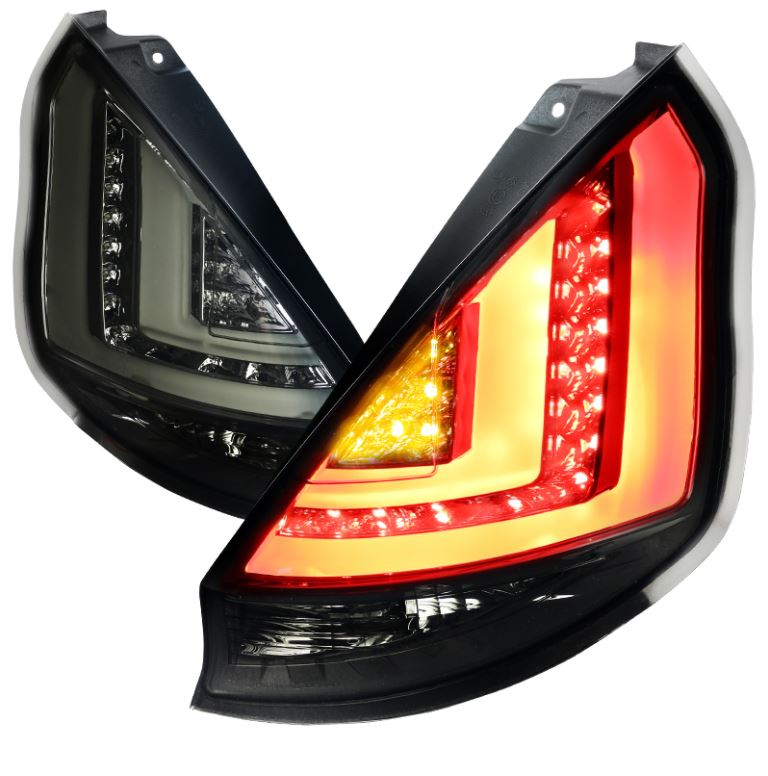 SPEC-D Tuning 2011-2013 Ford Fiesta LED Tail Lights -  3 colors Available !