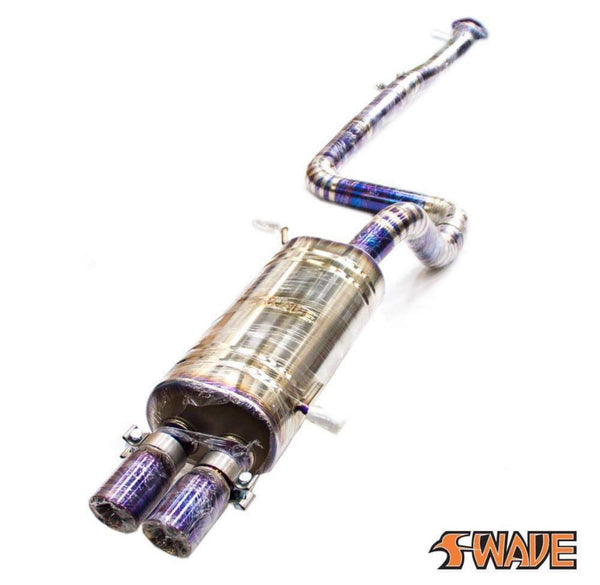 Swave and Summit GT full titanium exhaust system- 2014-2019 Fiesta ST