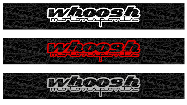 whoosh motorsports Windshield Banner *FREE SHIPPING*